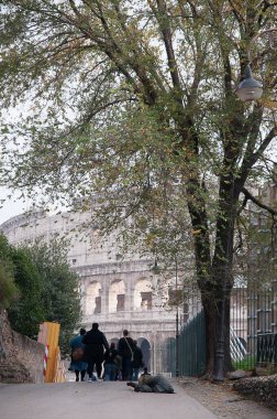 Coliseum flavio amphitheater Rome