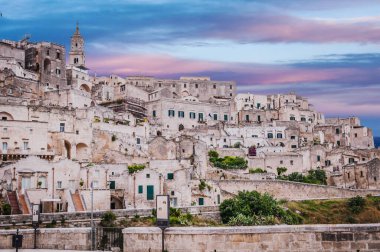 view of the old city of Matera