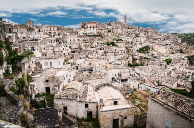 view of the old city of Matera