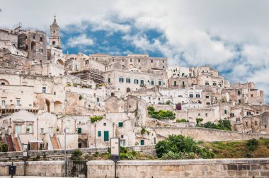 view of the old city of Matera