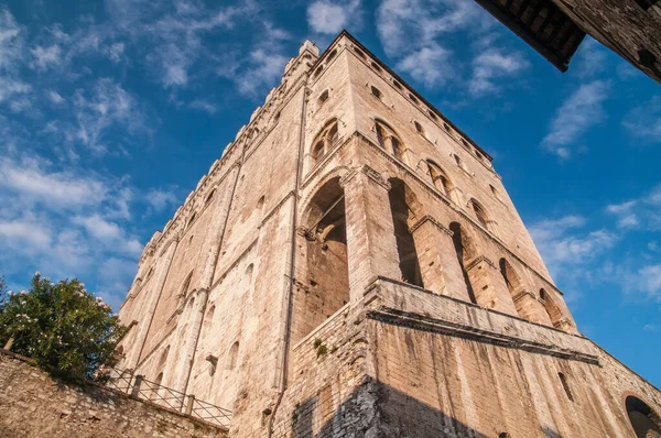Фасад Замка Средневековой Крепости — стоковое фото
