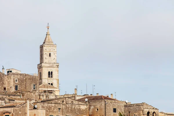 Matera Church Bell Tower — Zdjęcie stockowe