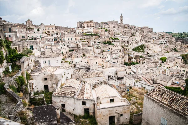view of the old city of Matera