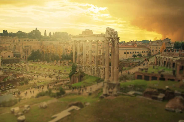 Římské Díry Ruiny Římské Říše Římské Ruiny — Stock fotografie