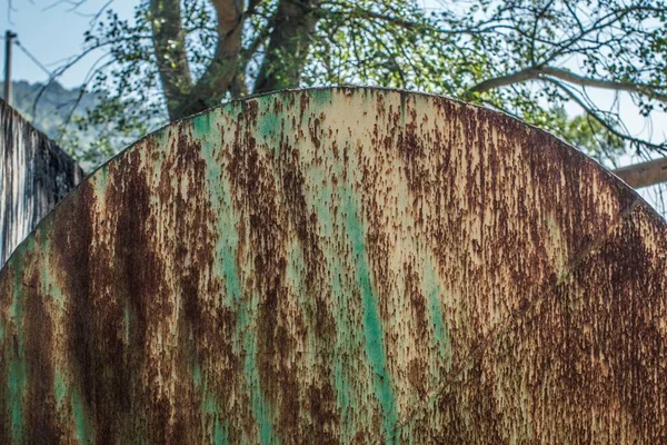 Maquinaria Hierro Oxidado Abandonado Viejo — Foto de Stock