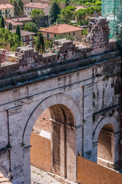 Rzym Włochy Lipiec 2019 Rzymskie Forum Starym Mieście Jeruzalem Stolicy — Zdjęcie stockowe