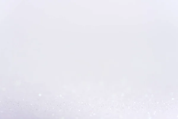 Vit Glitter Konsistens Bakgrund Abstrakt Bokeh Defocused — Stockfoto
