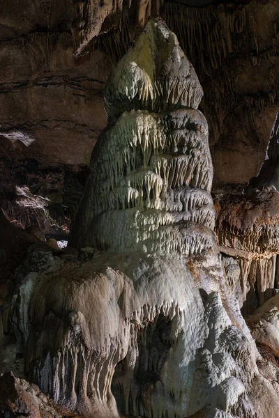 Stalactites Stalagmites Central Chamber Cave — Foto de Stock