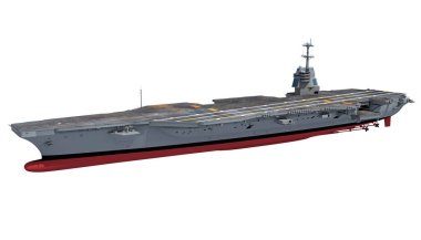 Uçak gemisi askeri savaş gemisi, donanma 3D model gemi