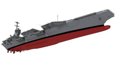 Uçak gemisi askeri savaş gemisi, donanma 3D model gemi
