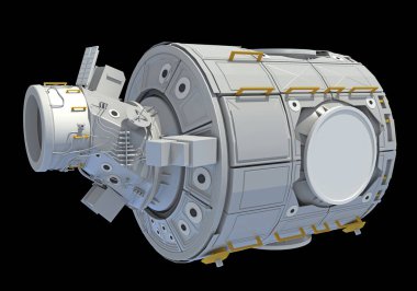 ISS Uluslararası Uzay İstasyonu 'nun hizmet modülüName