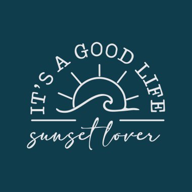 Muhteşem Göz Alıcı Modern Günbatımı Aşıkları Tişört Tasarımı