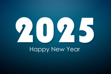 Mavi Derece Geçmişli Mutlu Yıllar 2025 kartları