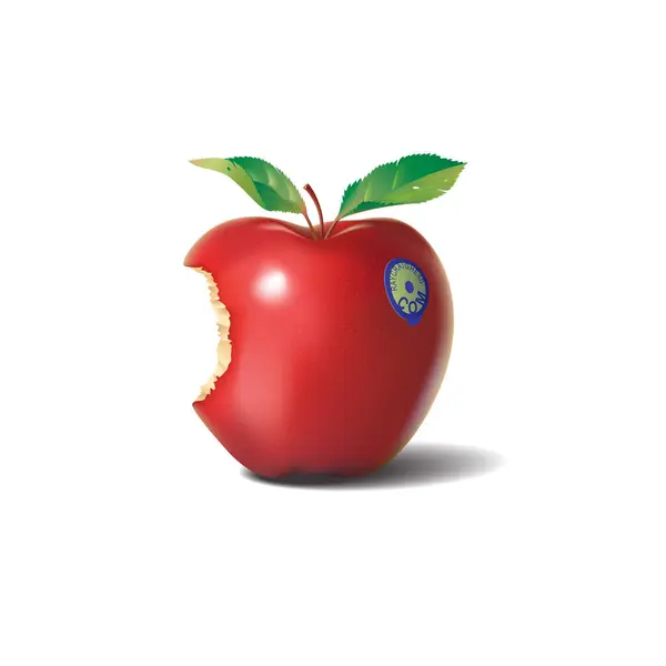 Apple Fruit Free Vektör tasarımı