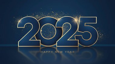Modern 2025 Yeni Yıl Resmi