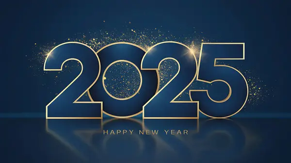 Modern 2025 Yeni Yıl Resmi
