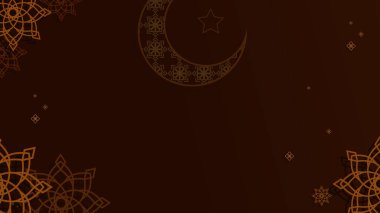 Ramazan Kareem tasarlıyor. İslami karşılama arkaplan şablonu.