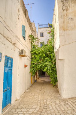 Tunus, Tunus - Ekim 2022: Tarihi şehir merkezi, HDR Image 'ın güzel manzarası