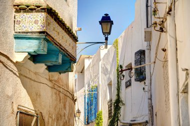 Tunus, Tunus - Ekim 2022: Tarihi şehir merkezi, HDR Image 'ın güzel manzarası