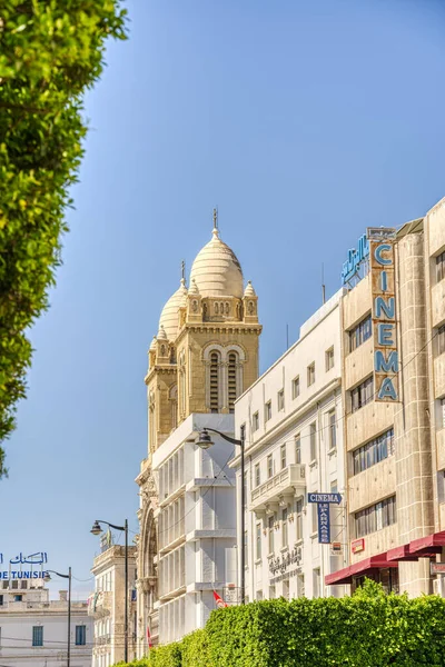 Tunis Tunisia October 2022 Beautiful View Historical City Center Hdr — Stock Photo, Image