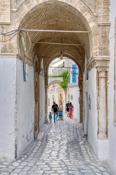 Tunisz Tunézia 2022 Október Gyönyörű Kilátás Történelmi Városközpontra Hdr Kép — Stock Fotó