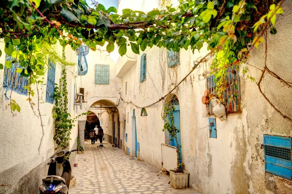 チュニス チュニジア 2022年10月 歴史的中心部の美しい景色 Hdr画像 — ストック写真