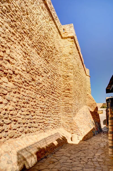 stock image Hammamet , Tunisia - October 2022 : Beautiful view on the historical city center