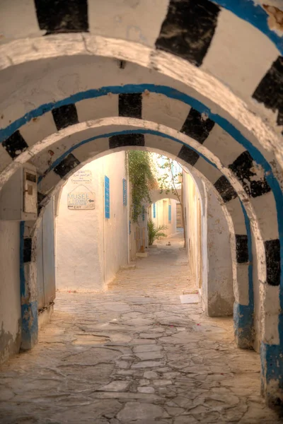 Hammamet Tunézia 2022 Október Gyönyörű Kilátás Történelmi Városközpontra — Stock Fotó