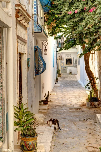 チュニジアのハマメット 2022年10月 歴史的中心部の美しい景色 — ストック写真