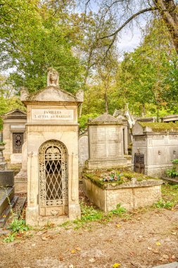 Pre Lachaise manzarası Paris 'te bir mezarlıktır. Resmi adı Doğu Mezarlığı. Burası Fransız başkentindeki en büyük mezarlık..