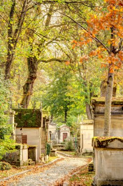 Pre Lachaise manzarası Paris 'te bir mezarlıktır. Resmi adı Doğu Mezarlığı. Burası Fransız başkentindeki en büyük mezarlık..