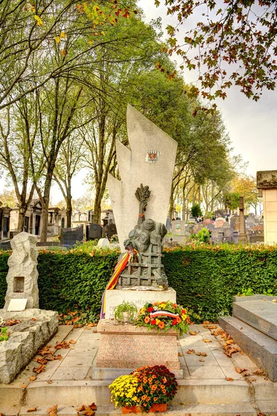 이전의 모습은 파리에 묘지이다 명칭은 이스턴 묘지이다 이곳은 프랑스 수도에서 — 스톡 사진