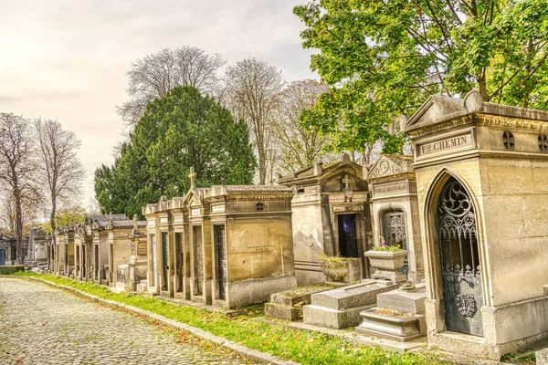 stock image View of Pre Lachaise is a cemetery in Paris. The official name is Eastern Cemetery. This is the largest cemetery in the French capital.