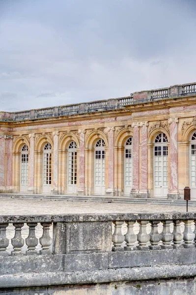 Versailles Frankrijk November 2022 Paleis Tuinen Bij Bewolkt Weer Hdr — Stockfoto