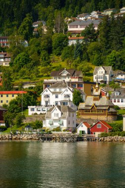 Norveç 'te yaz mevsiminde Hardangerfjord' un inanılmaz manzarası