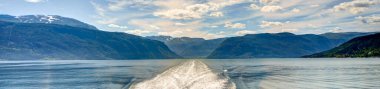 Norveç 'te yaz mevsiminde Hardangerfjord' un inanılmaz manzarası