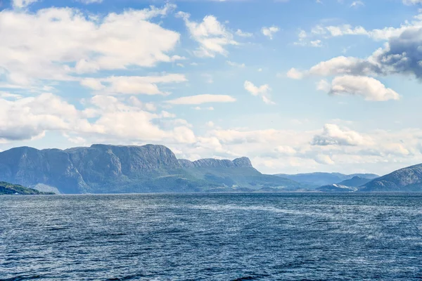 Increíble Vista Hardangerfjord Noruega Hora Verano —  Fotos de Stock