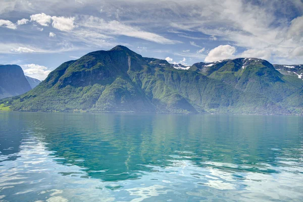 Fantastisk Utsikt Över Hardangerfjord Norge Sommaren — Stockfoto