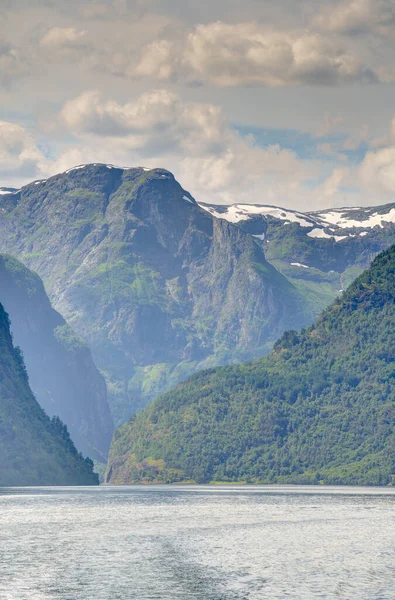 stock image Amazing view on Hardangerfjord in Norway at summer time