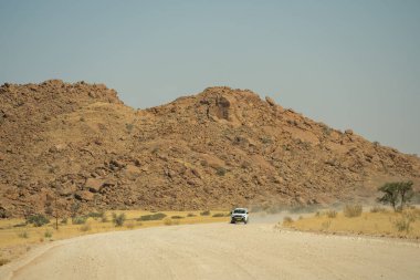 Road in the Namib-Naukluft region, Namibia
