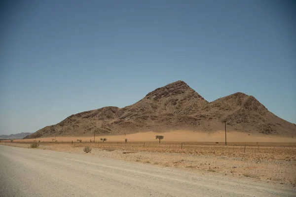 Road Namib Naukluft Region Namibia — Stock Photo, Image