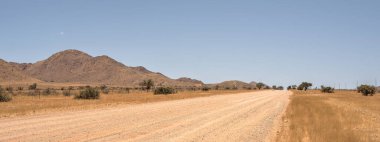 Road from Mariental to Sossusvlei, Namibia