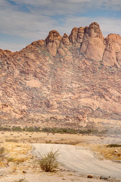 Beautiful View Spitzkoppe Bald Granite Peaks Located Usakos Swakopmund Namib — Stock Photo, Image