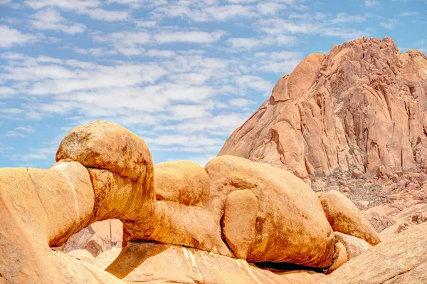 Beautiful View Spitzkoppe Bald Granite Peaks Located Usakos Swakopmund Namib —  Fotos de Stock