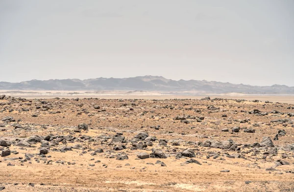 Prachtig Uitzicht Woestijn Nabij Oceaan Bij Cape Cross Namibië — Stockfoto