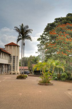 Nairobi, Kenya - Ocak 2022: Güneşli hava şartları, HDR Görüntü