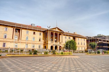 Nairobi, Kenya - Ocak 2022: Güneşli hava şartları, HDR Görüntü