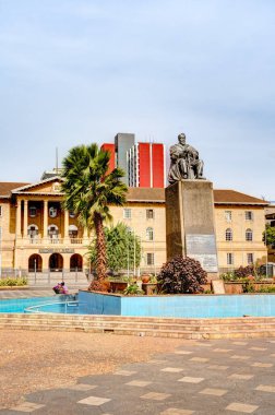 Nairobi, Kenya - Ocak 2022: Güneşli hava şartları, HDR Görüntü