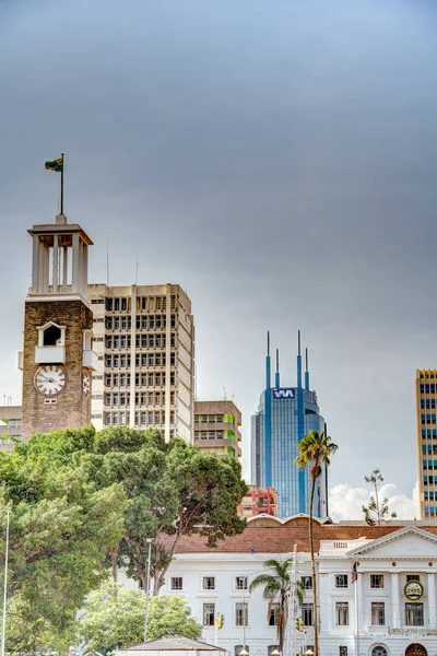 Найроби Кения Январь 2022 Ориентиры Солнечную Погоду Hdr Image — стоковое фото