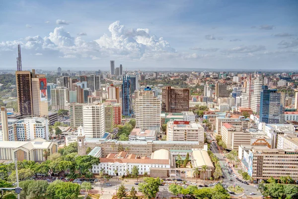 Найроби Кения Январь 2022 Ориентиры Солнечную Погоду Hdr Image — стоковое фото